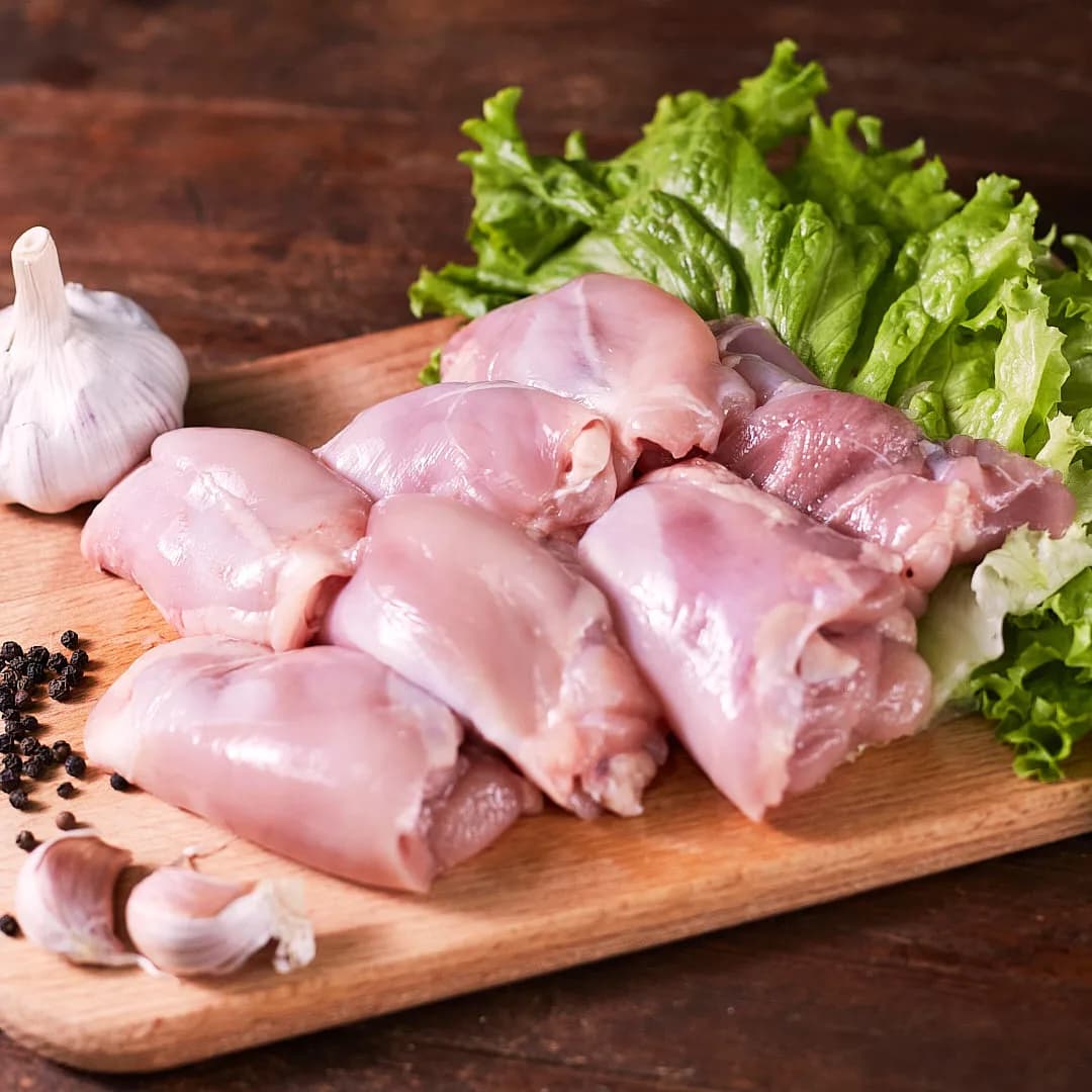 Шашлык из филе бедра курицы
