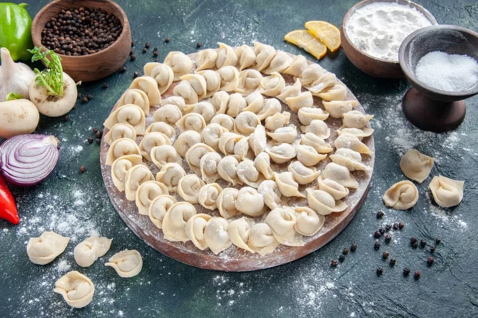 Пельмени говядина и баранина