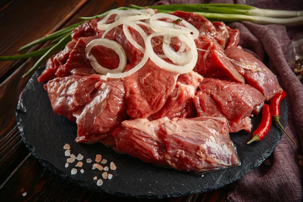 Шашлык из филе говядины