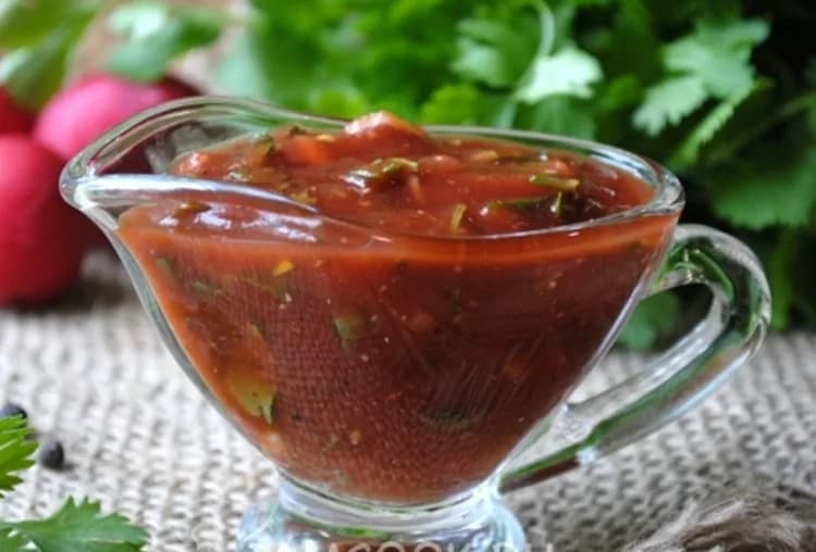 Соус красный Грузинский (с кинзой)